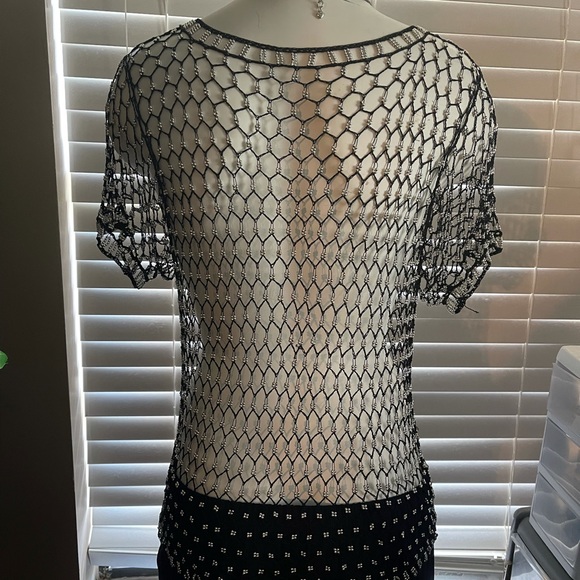Silver Beaded Top - Picture 5 of 13